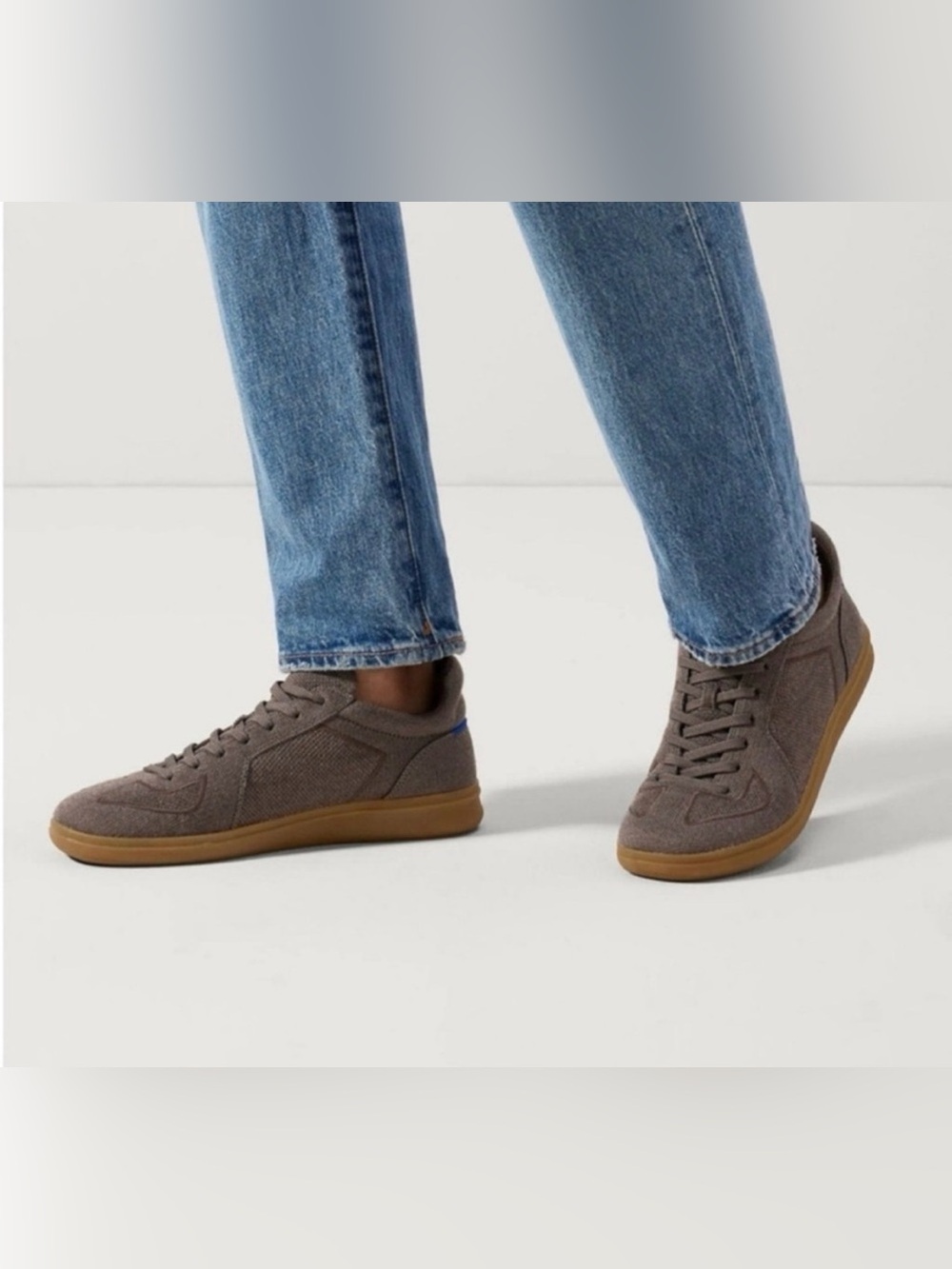 Rothy’s Men’s Sneakers Timber Brown Knit Lace Up Shoes Size: 9